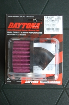 Luftfilter Daytona 35mm gewinkelt
