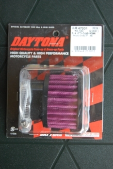 Luftfilter Daytona 45mm gerade
