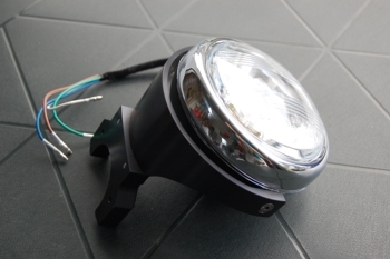 Mini-Scheinwerfer mit USD Lampenhalter, schwarz SPEZIAL