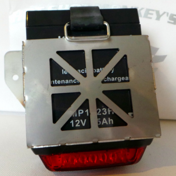 HSM ATC Batteriehalter klein komplett Set schwarz